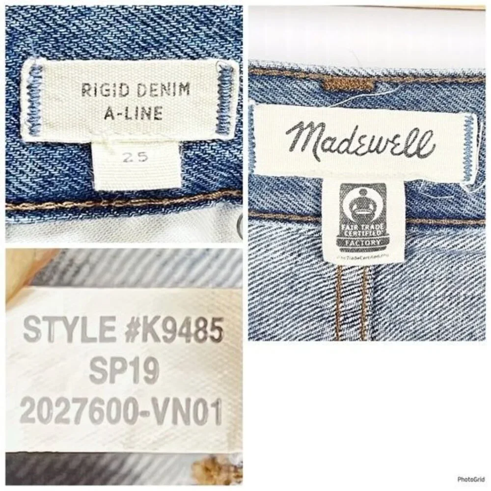 Madewell rigid denim